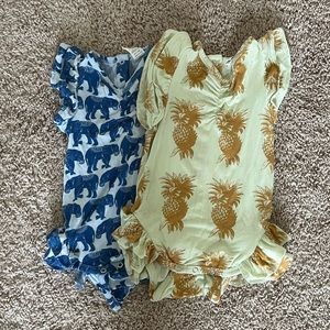 KATE QUINN bamboo bodysuit 2 pack LIKE NEW!